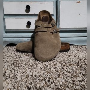 Birkenstock Suede Boston 43s